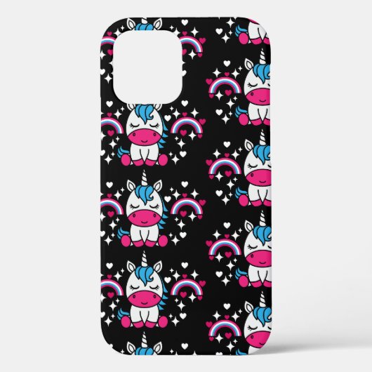 Kleine Meisjes Eenhoorn Pony Case-Mate iPhone Case (Achterkant)