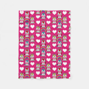 Kleine Meisjes Eenhoorn Pony Fleece Deken