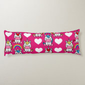 Kleine Meisjes Eenhoorn Pony Lichaamskussen (Achterkant)