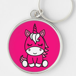 Kleine Meisjes Eenhoorn Pony Sleutelhanger