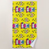 Kleine Meisjes Eenhoorn Pony Strandlaken (Voorkant)