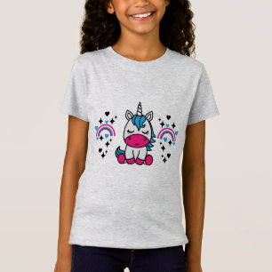 Kleine Meisjes Eenhoorn Pony T-shirt
