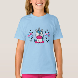 Kleine Meisjes Eenhoorn Pony T-shirt