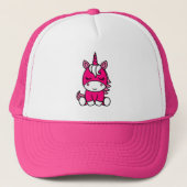 Kleine Meisjes Eenhoorn Pony Trucker Pet (Voorkant)