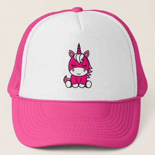 Kleine Meisjes Eenhoorn Pony Trucker Pet (Voorkant)