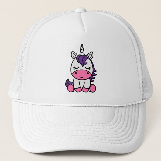Kleine Meisjes Eenhoorn Pony Trucker Pet (Voorkant)