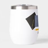 Kleine Meisjes Met Dromen Thermische Wijn Tumbler (Voorkant)