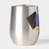 Kleine Meisjes Met Dromen Thermische Wijn Tumbler (Voorkant)