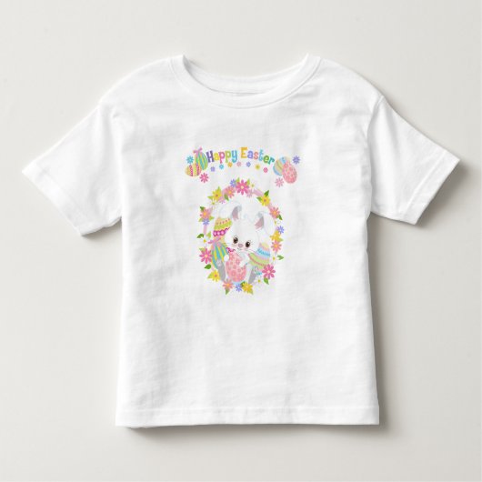 Kleine meisjes Pasen Kinder Shirts (Voorkant)