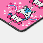Kleine Meisjes Roze Eenhoorn Pony Bureaumat (Hoek)