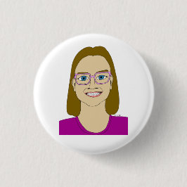 kleine meisjesknop ronde button 3,2 cm