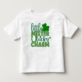 Kleine meneer geluksbrenger kinder shirts