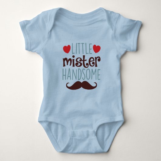 Kleine Meneer Handzame Onesie Romper (Voorkant)