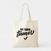 Kleine menselijke tamer grappige leraar tote bag (Achterkant)