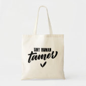Kleine menselijke tamer grappige leraar tote bag (Voorkant)