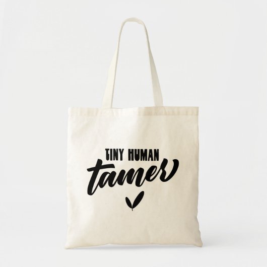 Kleine menselijke tamer grappige leraar tote bag (Voorkant)