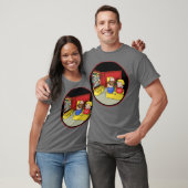 Kleine mensen bij de films t-shirt (Unisex)