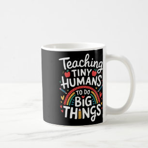 Kleine Mensen Grote Dingen Leren I Leraar  Koffiemok