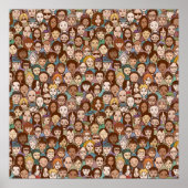 Kleine mensen poster (Voorkant)