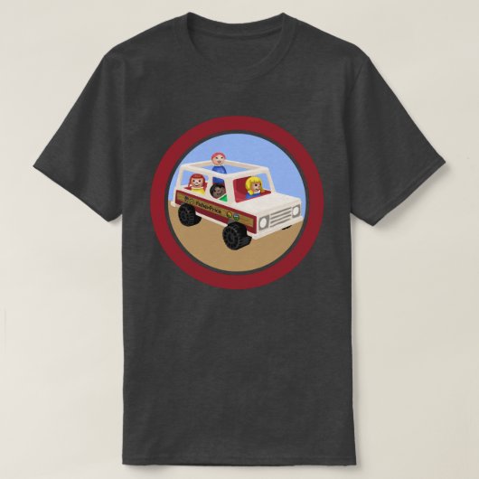 Kleine mensen Vierwielige Vrienden T-shirt (Design voorkant)