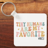 Kleine mensen zijn mijn favoriete, NICU-verpleegst Sleutelhanger (Voorkant)