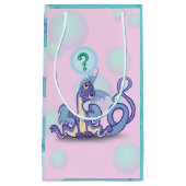 Kleine merkwaardige draak klein cadeauzakje (Voorkant)