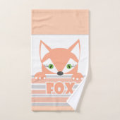 Kleine, merkwaardige Fox Bad Handdoek (Handdoek)