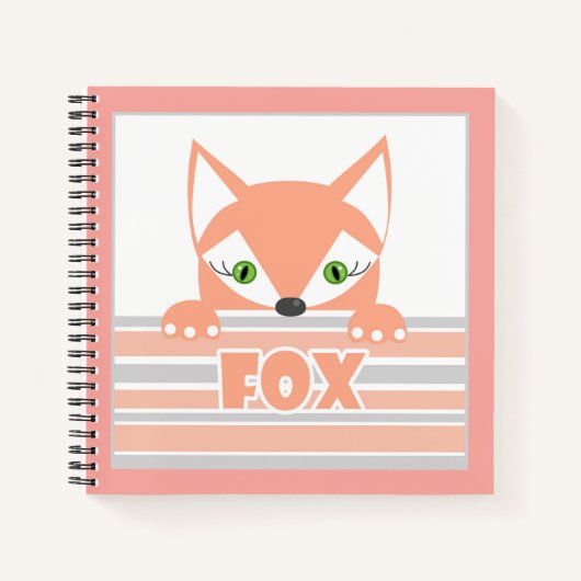 Kleine, merkwaardige Fox Notitieboek (Voorkant)