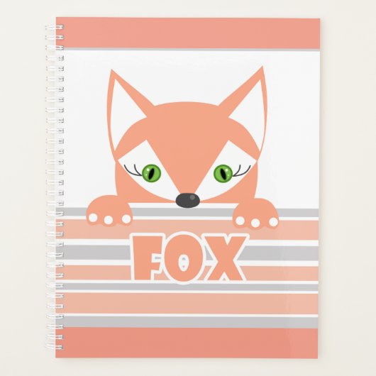 Kleine, merkwaardige Fox Planner (Voorkant)