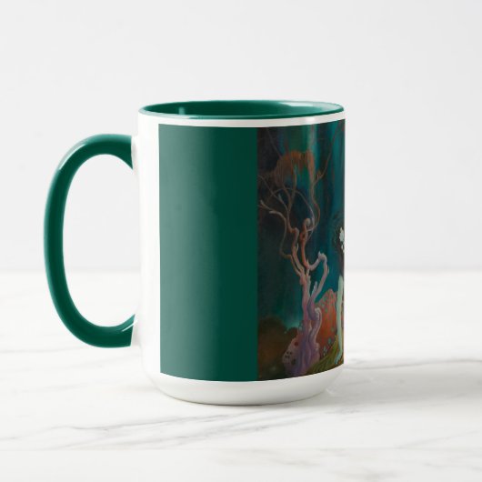 Kleine Mermaid  Fairytale Coffee Mok (Links)
