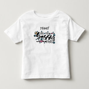 Kleine Mevrouw Brutaal Broekje Kinder Shirts