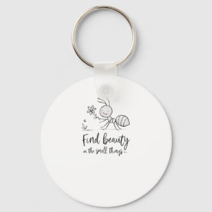 Kleine mier wonderen - Motivatie mier Sticker 1 Sleutelhanger