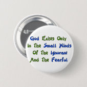 Kleine minds ronde button 5,7 cm (Voorkant /achterkant)