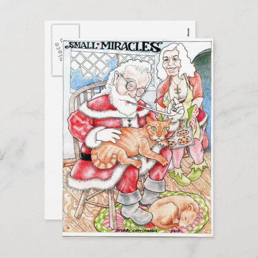 Kleine Mirakelen Feestdagenkaart (Voorkant / Achterkant)