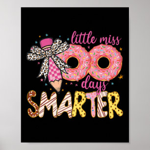 Kleine Miss 100 Dagen Slimmer 100ste Dag van Schoo Poster