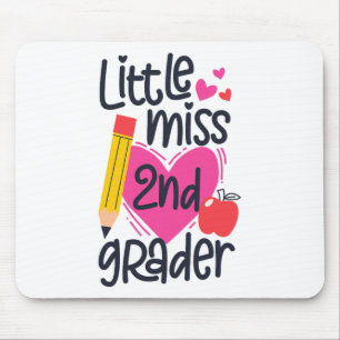 Kleine Miss 2e klas eerste dag van de tweede klas Muismat