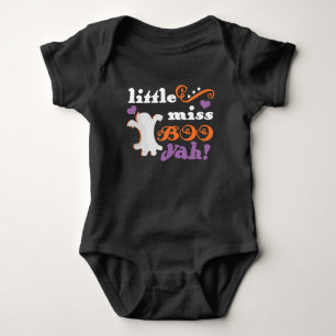 kleine Miss Boo Yah schattige halloween Romper