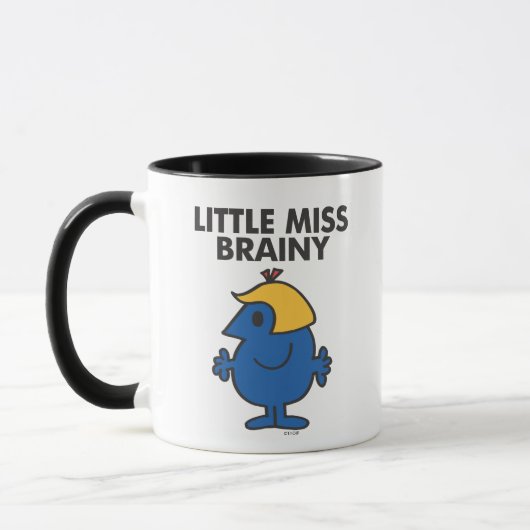 Kleine Miss Brainy Standing Mok (Links)
