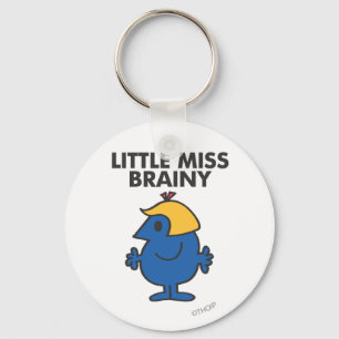 Kleine Miss Brainy Standing Sleutelhanger