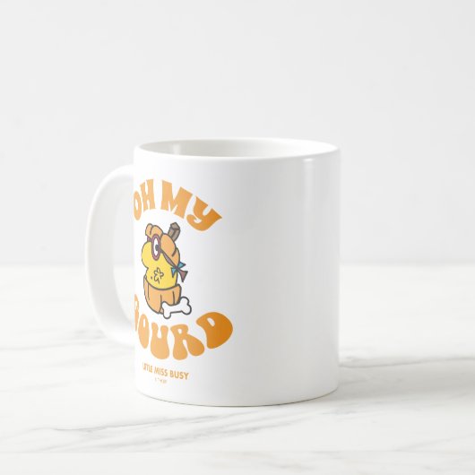 Kleine Miss Busy Oh My Gourd Halloween Koffiemok (Voorkant links)