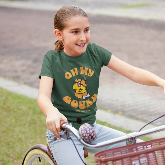 Kleine Miss Busy Oh My Gourd Halloween T-shirt