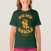 Kleine Miss Busy Oh My Gourd Halloween T-shirt (Voorkant)