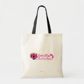 Kleine Miss Chatterbox | telefoonsnoerbelettering Tote Bag (Voorkant)