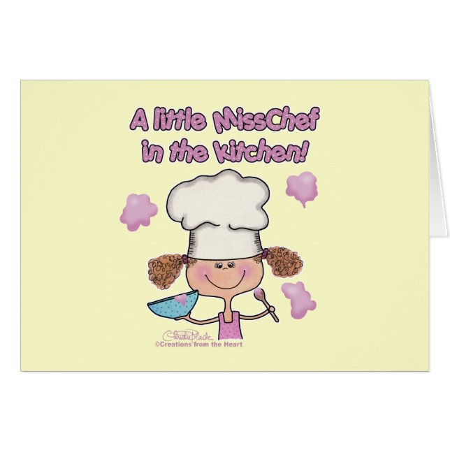Kleine Miss Chef (Voorkant Horizontaal)
