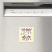 Kleine Miss Chef Magneet (Insitu (Vaatwasser))