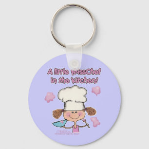 Kleine Miss Chef Sleutelhanger