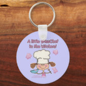 Kleine Miss Chef Sleutelhanger (Voorkant)