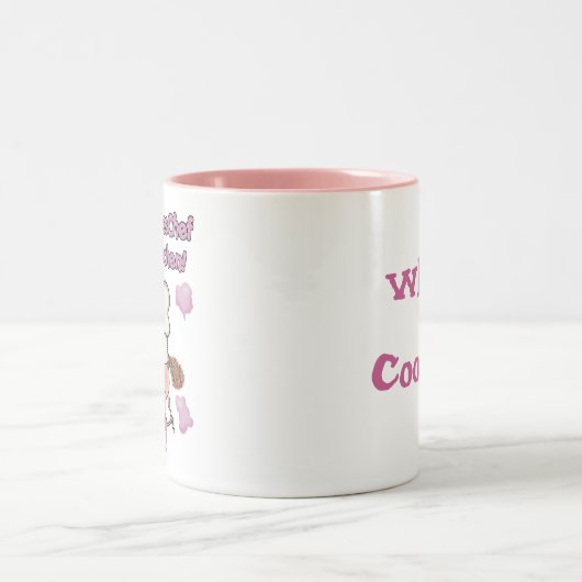 Kleine Miss Chef Tweekleurige Koffiemok (Center)