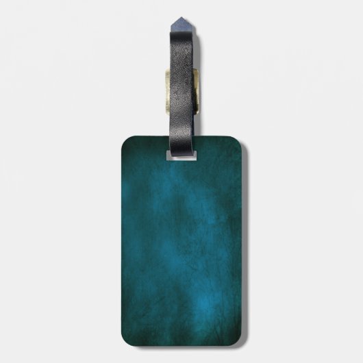 Kleine Miss Death - Halloween Beauty Bagagelabel (Achterkant verticaal)