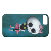 Kleine Miss Death - Halloween Beauty Case-Mate iPhone Case (Achterkant (Horizontaal))